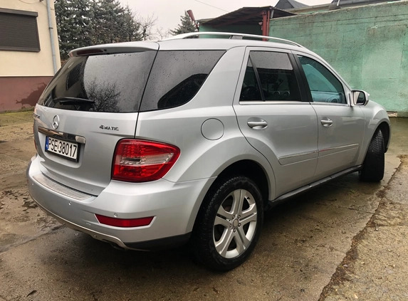 Mercedes-Benz ML cena 56500 przebieg: 257441, rok produkcji 2010 z Sieradz małe 29